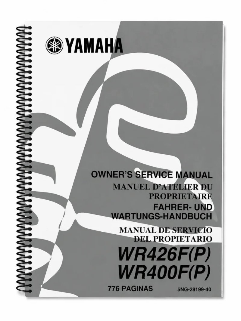 Manual de Taller Yamaha WR426F(P) WR400F(P) 2001