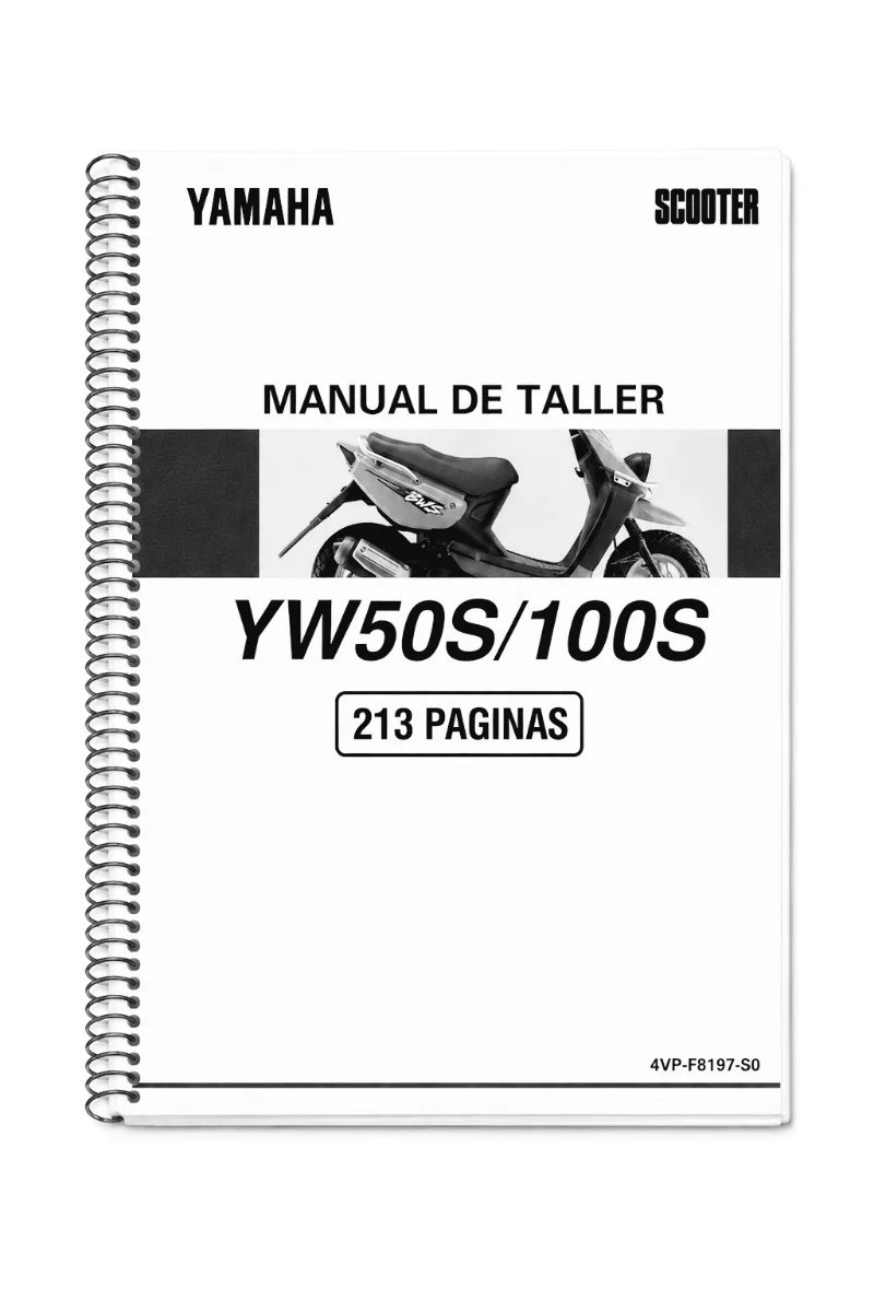 Manual de Taller Yamaha YW50S/100S Scooter 1997