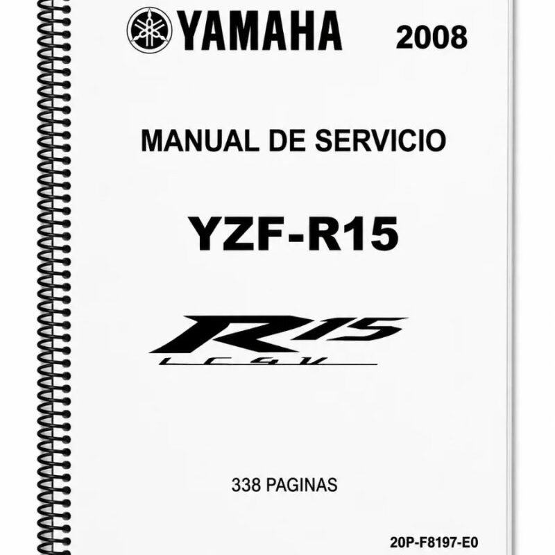 Manual de Taller Yamaha YZF-R15 2008