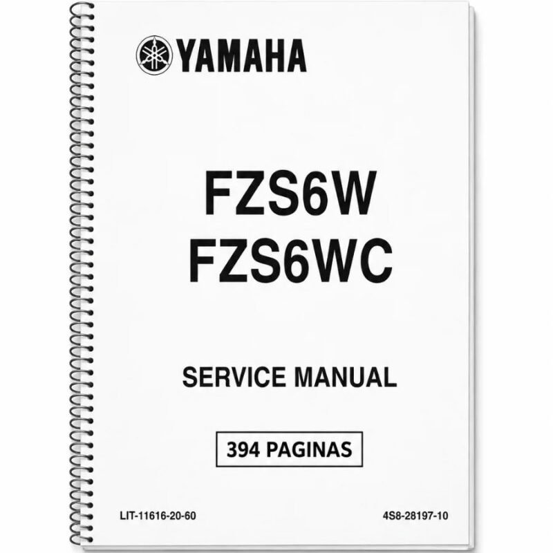 Manual de Taller Yamaha FZS6W FZS6WC 2006