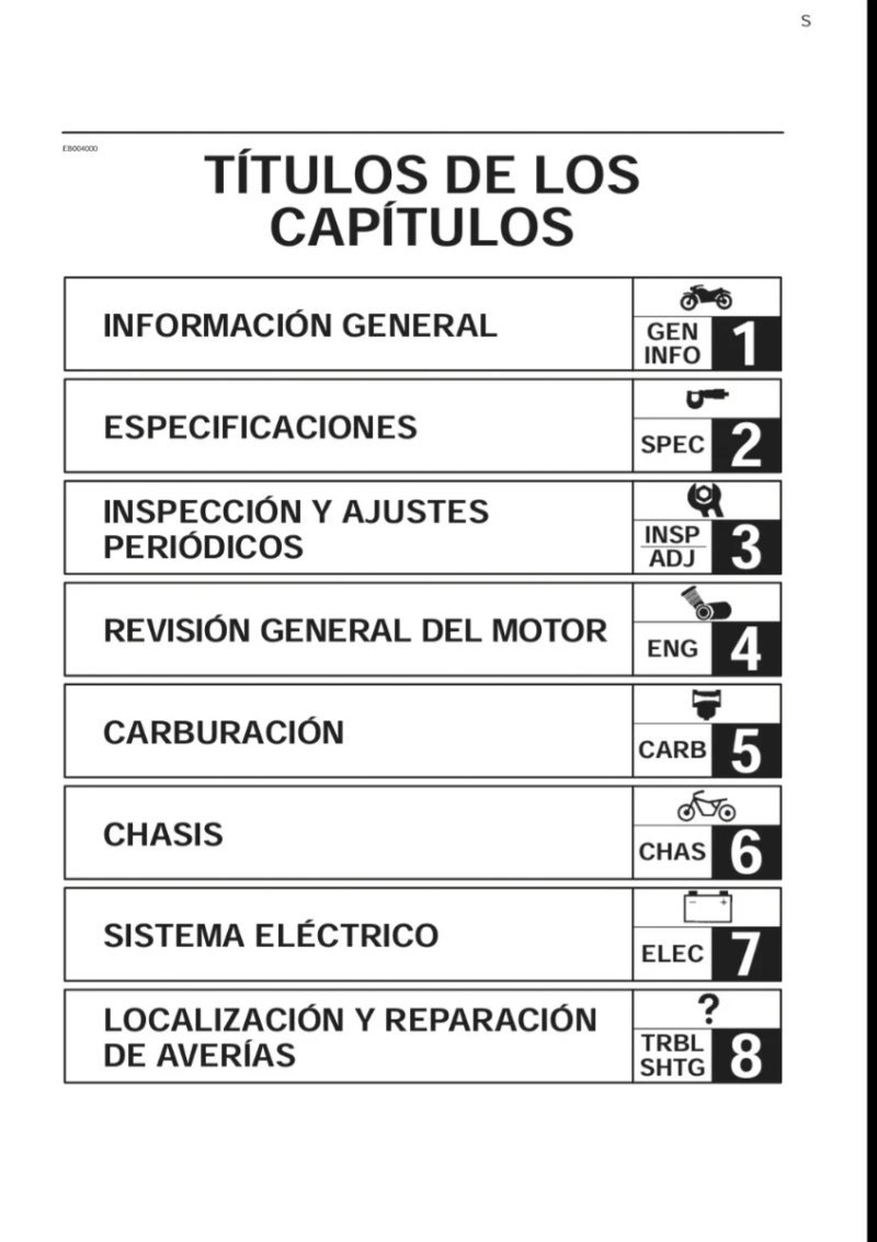 Manual de Taller Yamaha XVS1100(L) 1999 - Imagen 2
