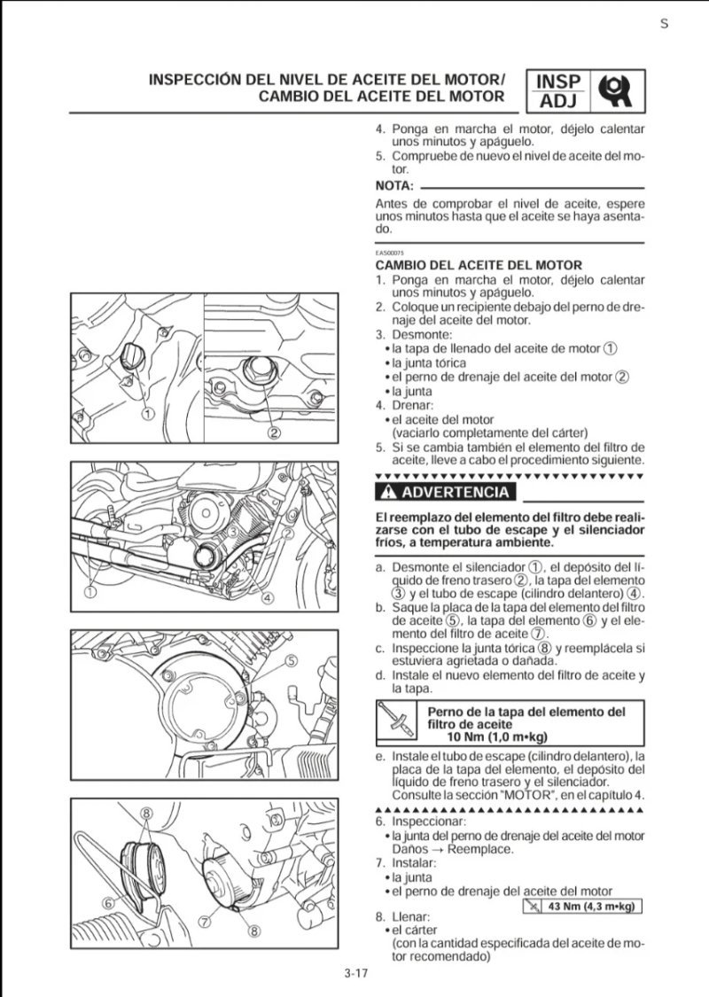 Manual de Taller Yamaha XVS1100(L) 1999 - Imagen 3