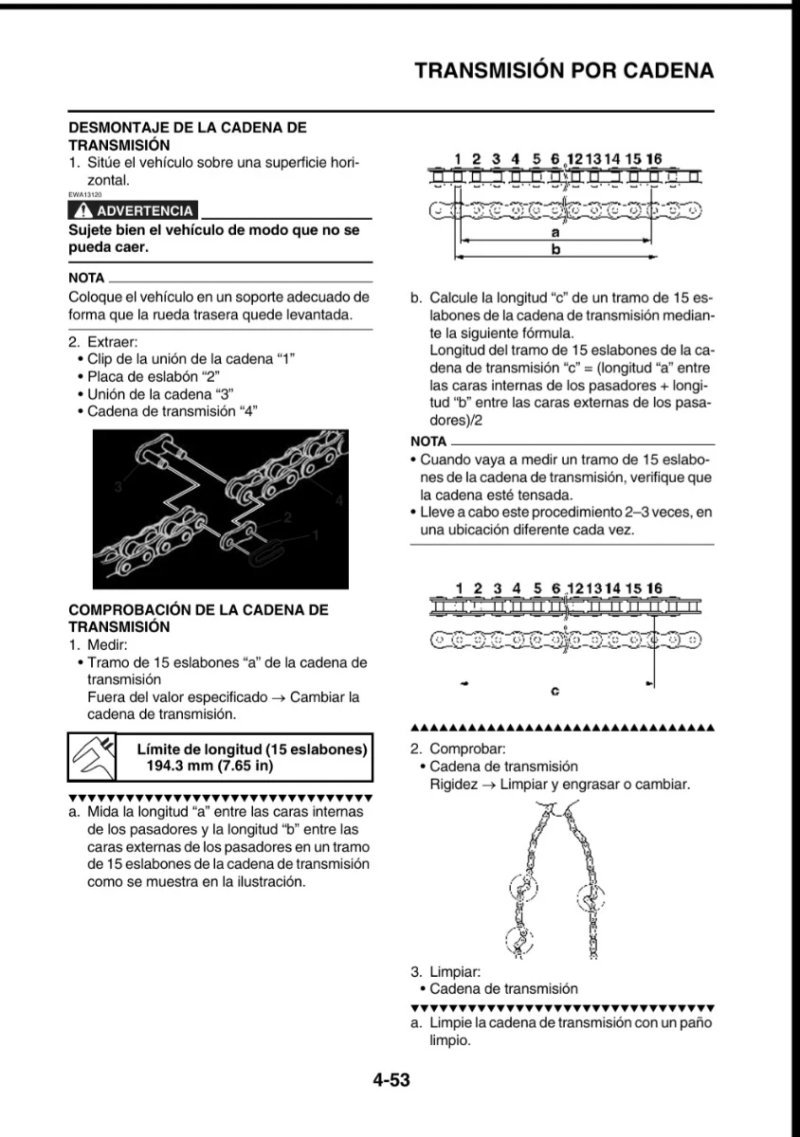 Manual de Taller Yamaha XTZ125E 2017 - Imagen 3