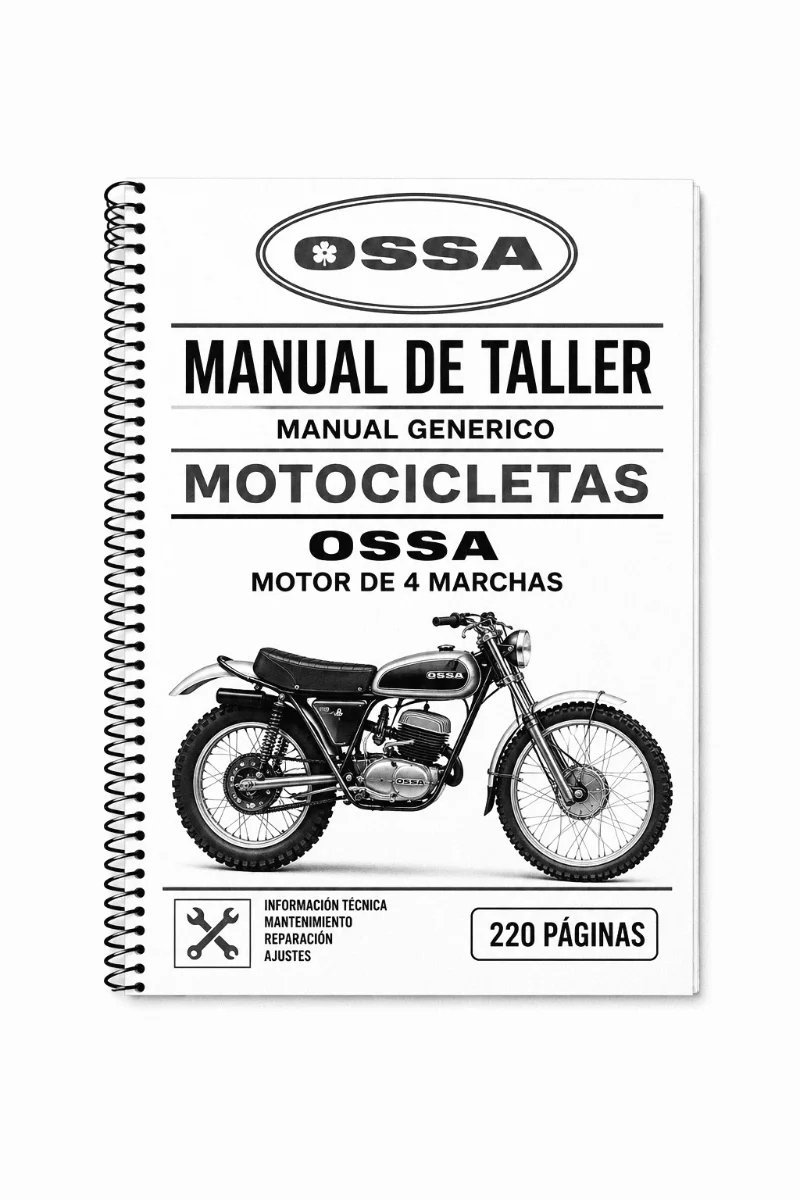 Manual de Taller OSSA Motocicletas 4 Marchas
