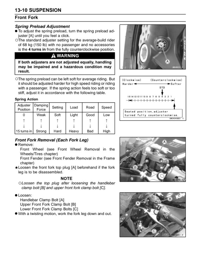 Manual de Taller Kawasaki Ninja ZX-6R 2008 - Imagen 3