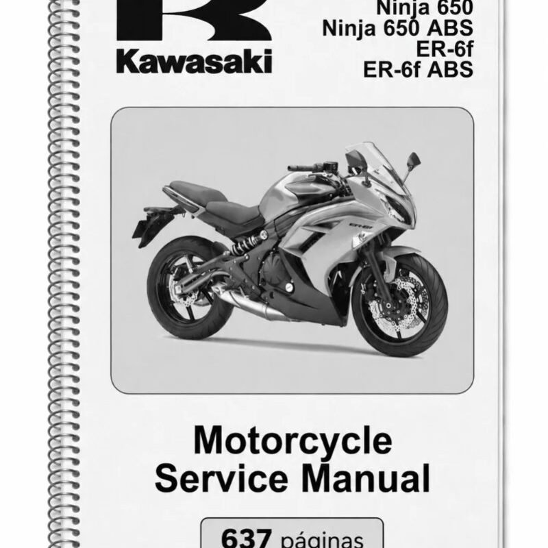 Manual de Taller Kawasaki ER -6f 2012