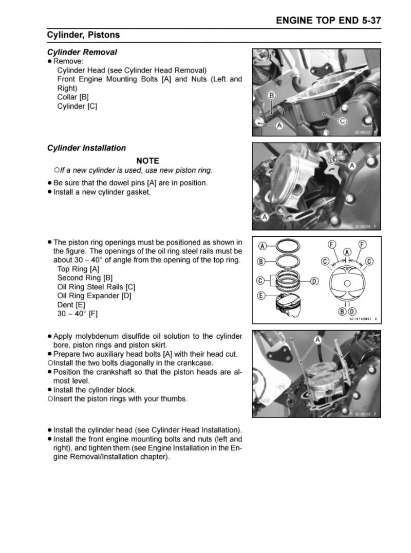 Manual de Taller Kawasaki ER -6f 2012 - Imagen 3