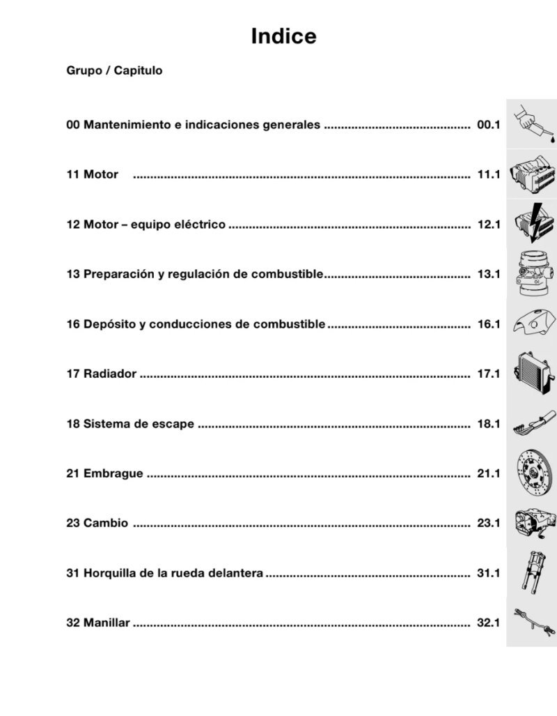 Manual de Taller BMW K1100 LT/RS 1999 - Imagen 2