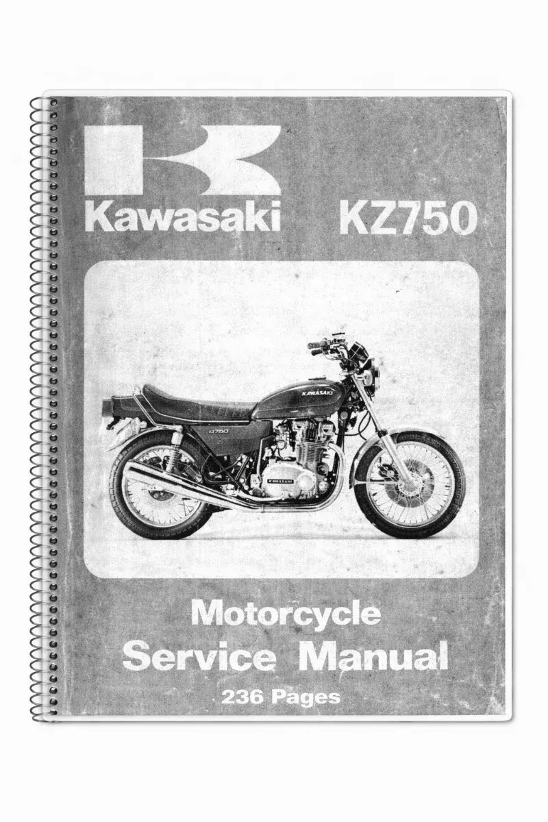 Manual de Taller Kawasaki KZ750 (Inglés) - otra edición
