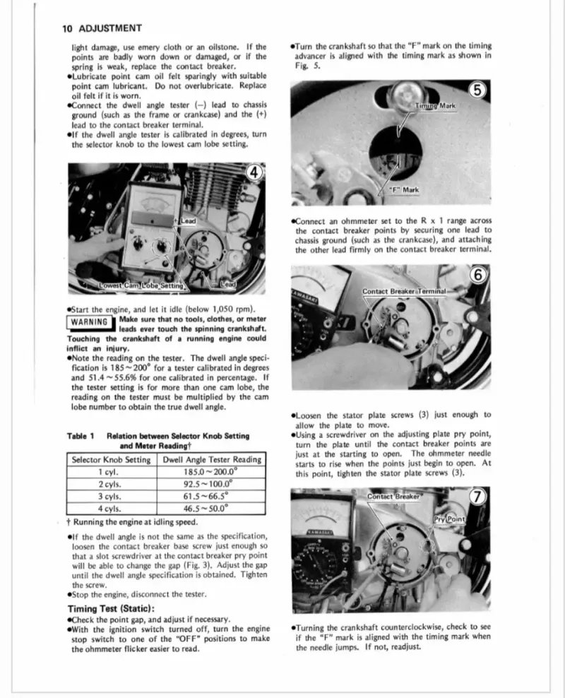 Manual de Taller Kawasaki KZ750 (Inglés) - otra edición - Imagen 3