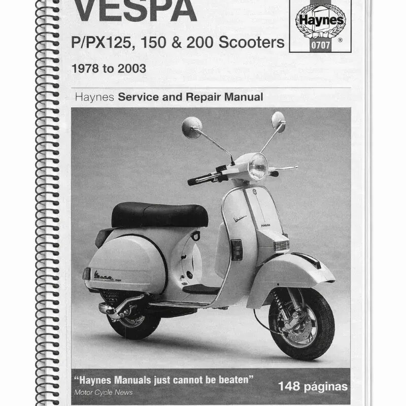 Manual de Taller Vespa P/PX 125-200 (78-03)