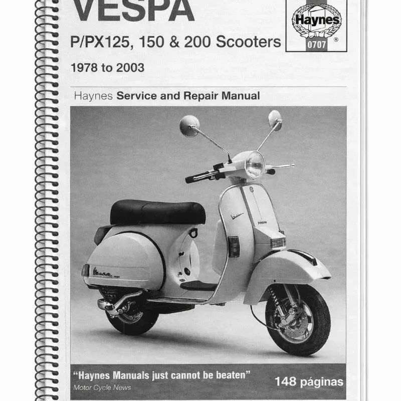 Manual de Taller Vespa P/PX 125-200 (78-03)