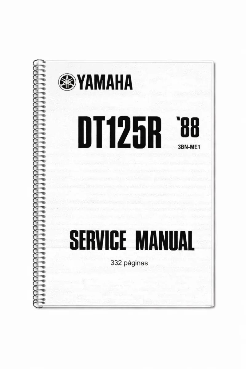 Manual de Taller Yamaha DT125R 1988