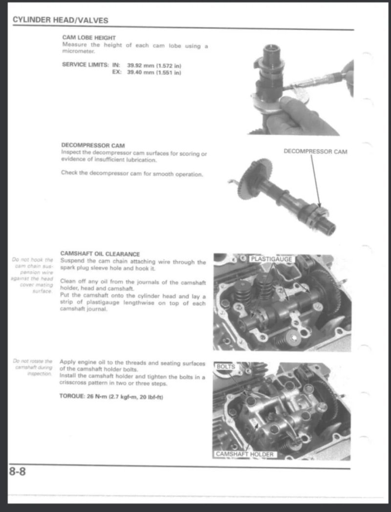 Manual de Taller Honda VTX1800C 2002-2004 - Imagen 3