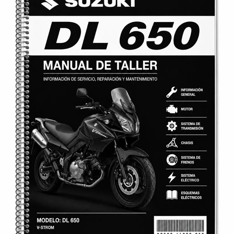 Manual Taller Suzuki DL 650 V-Strom 2003-2009
