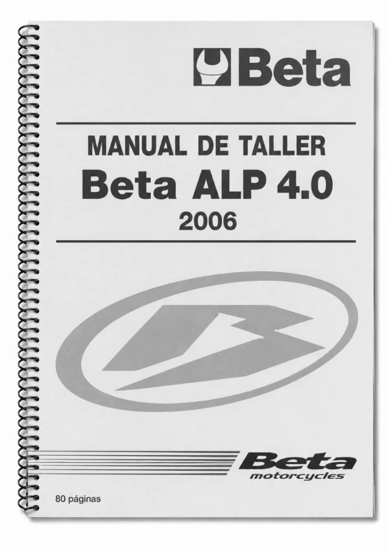 Manual de Taller Beta ALP 4.0 2006