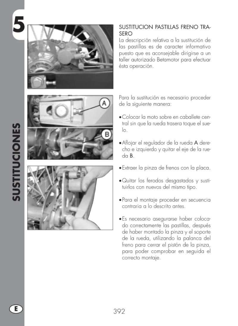 Manual de Taller Beta ALP 4.0 2006 - Imagen 3