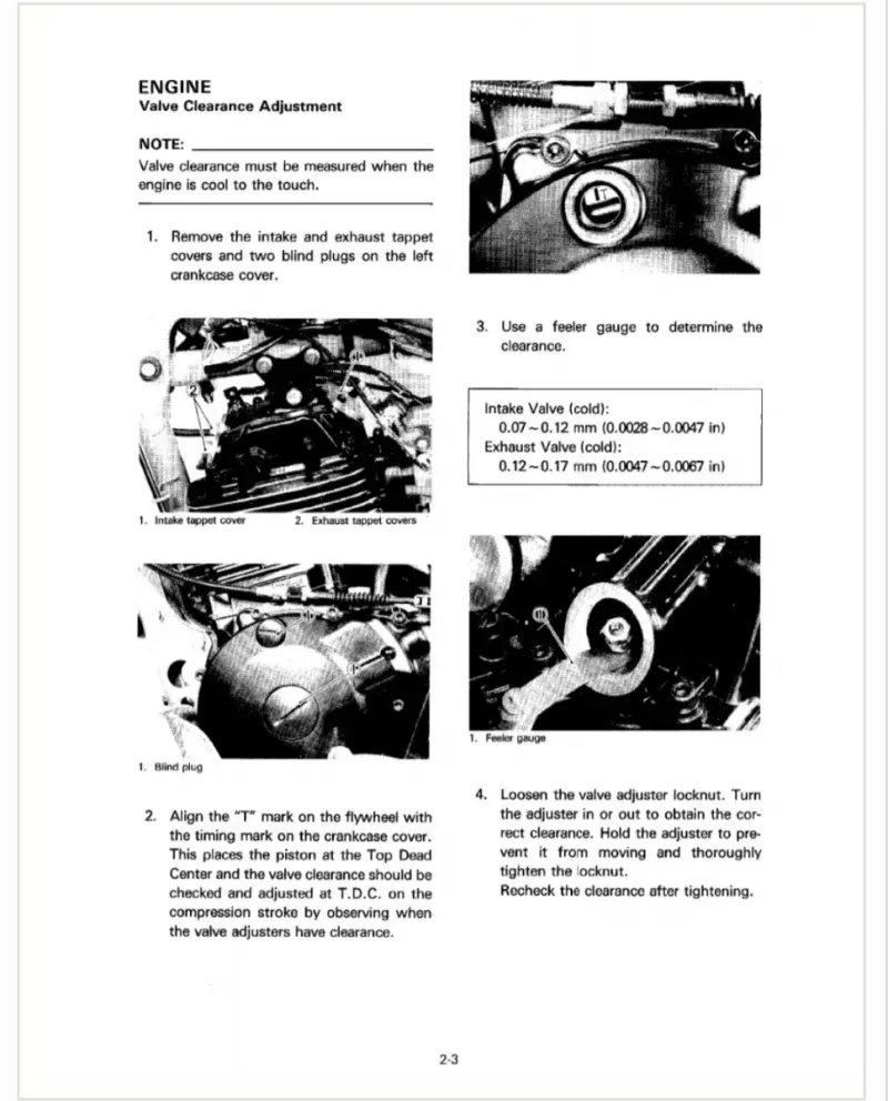 Manual de Taller Yamaha XT600L XT600LC 1984 A 1989 - Imagen 3