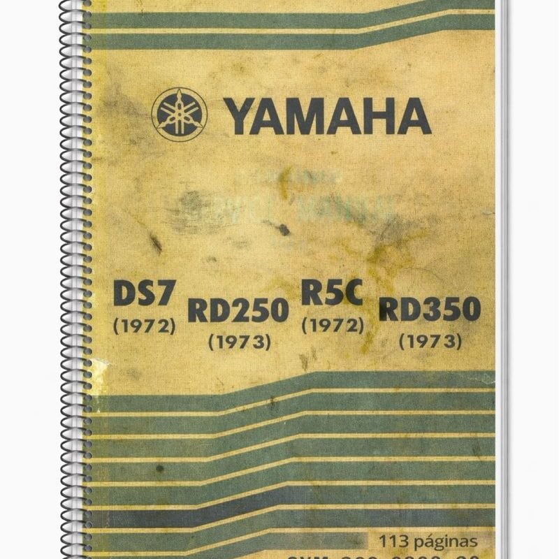 Manual Yamaha DS7 RD250 R5C RD350 (1972-1973)