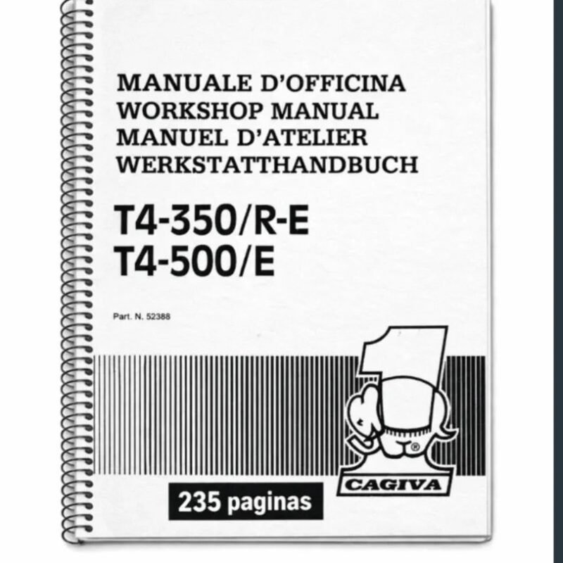 Manual Taller Cagiva T4-350/500