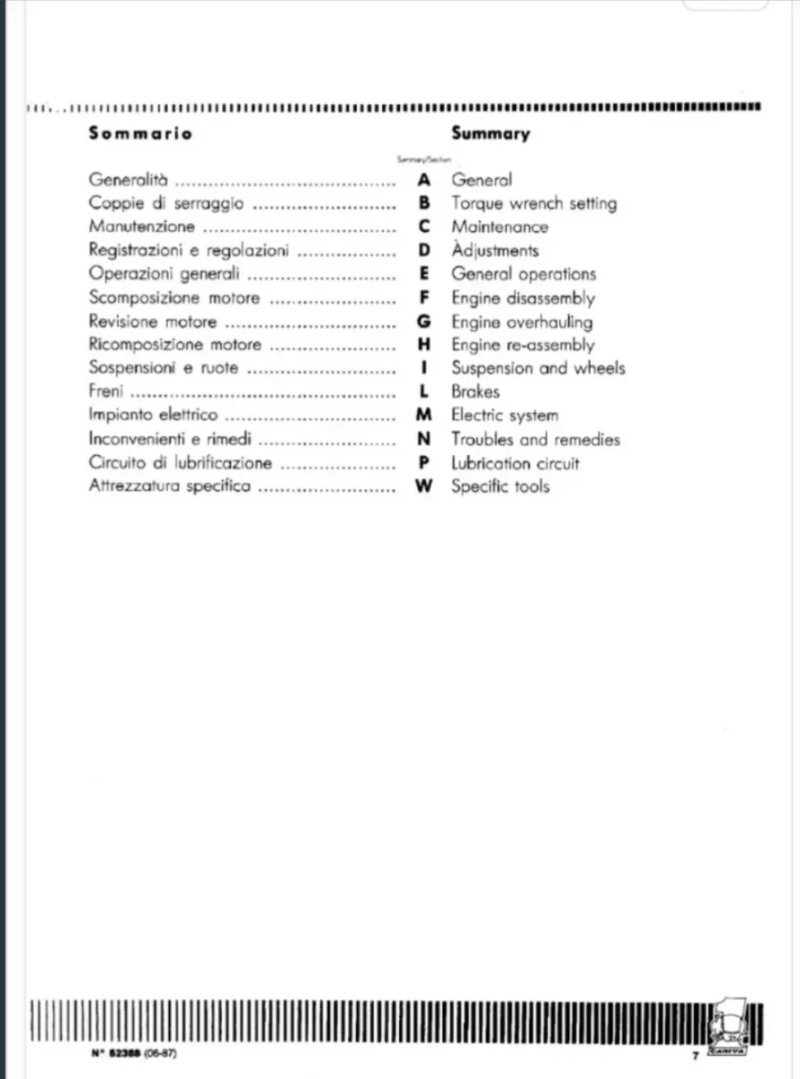 Manual de Taller Cagiva T4-350/500 - Imagen 2