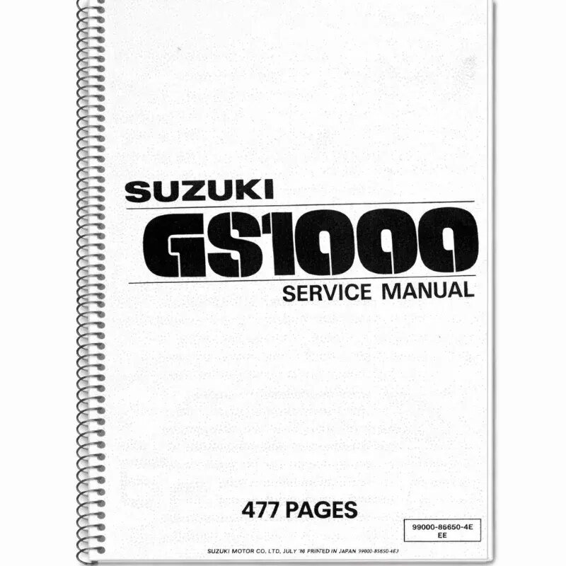 Manual de Taller Suzuki GS1000