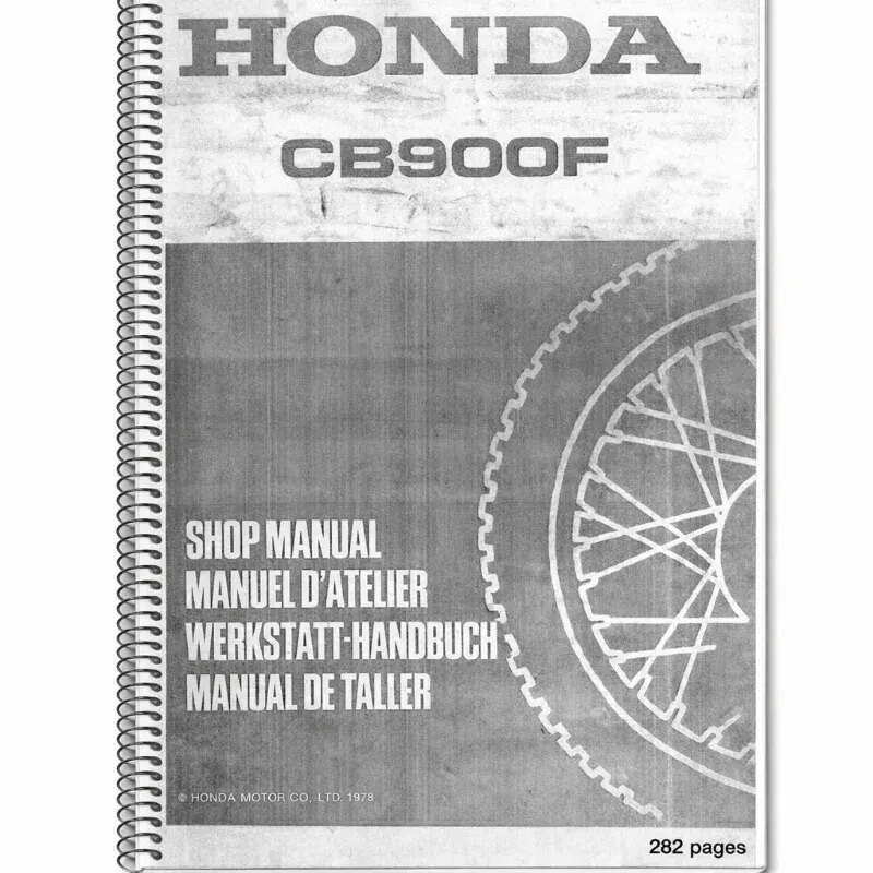 Manual Taller Honda CB900F 1978