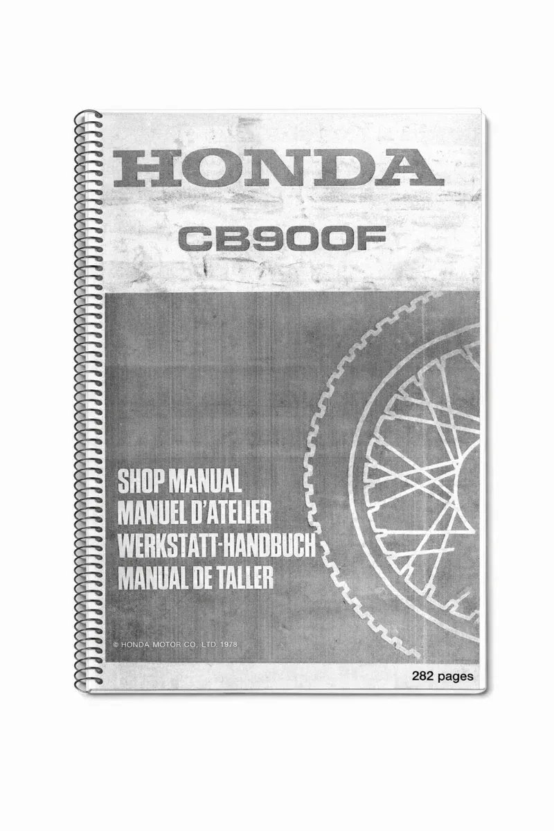 Manual de Taller Honda CB900F 1978