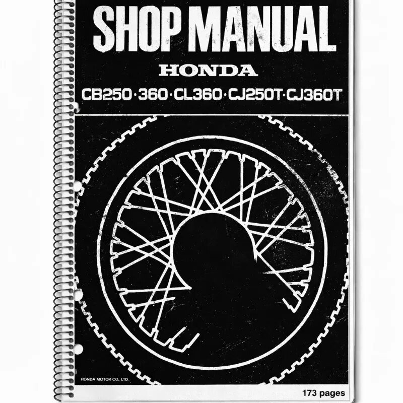 Manual Taller Honda CB250-360-CL360-CJ250T-CJ360T