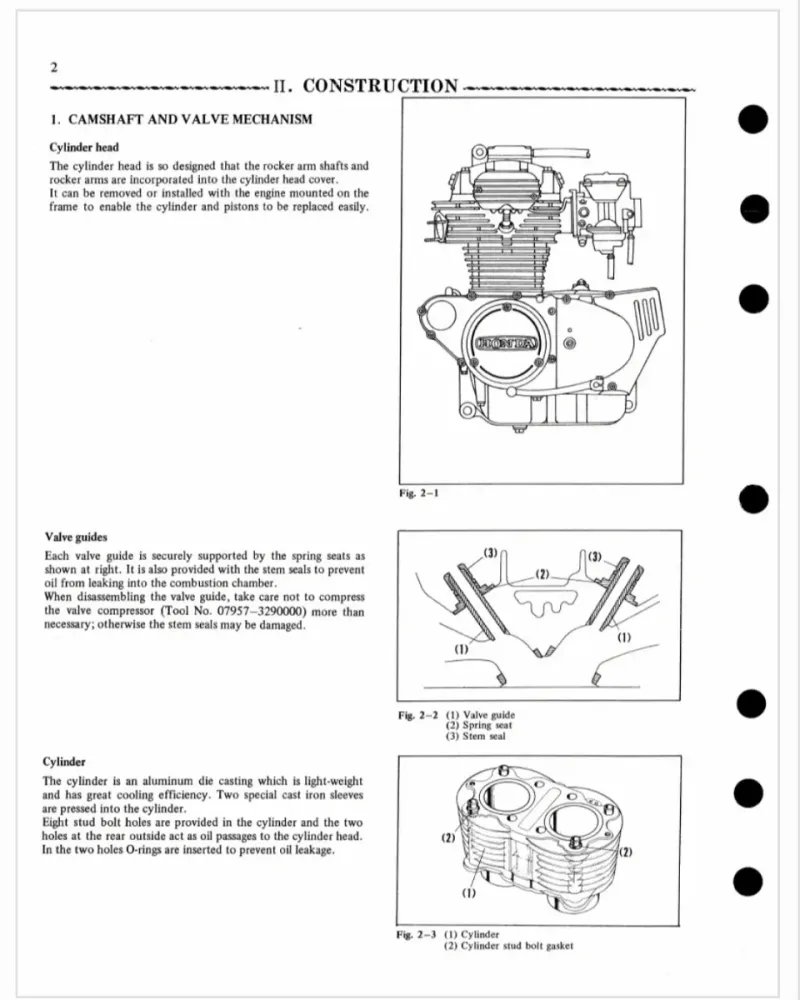 Manual de Taller Honda CB250-360-CL360-CJ250T-CJ360T - Imagen 3