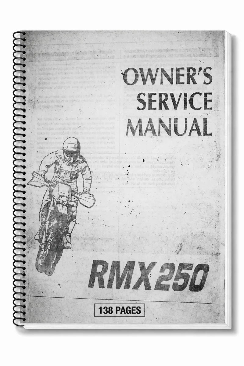 Manual de Taller Suzuki RMX 250