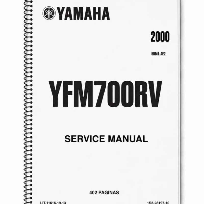 Manual de Taller Yamaha YFM700RV 2000