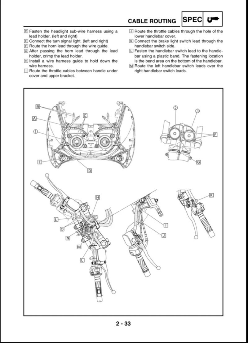 Manual de Taller Yamaha XP500 XP500A 2005 - Imagen 3