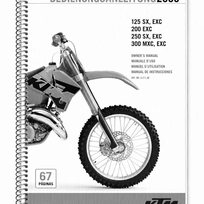 Manual de Taller KTM SX 2005