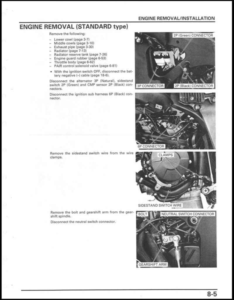 Manual de Taller Honda CBR600RR/A 2007-2009 - Imagen 3
