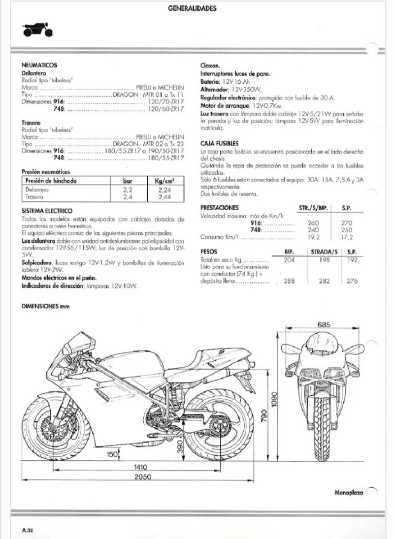 Manual de Taller Ducati 748/916 - Imagen 3