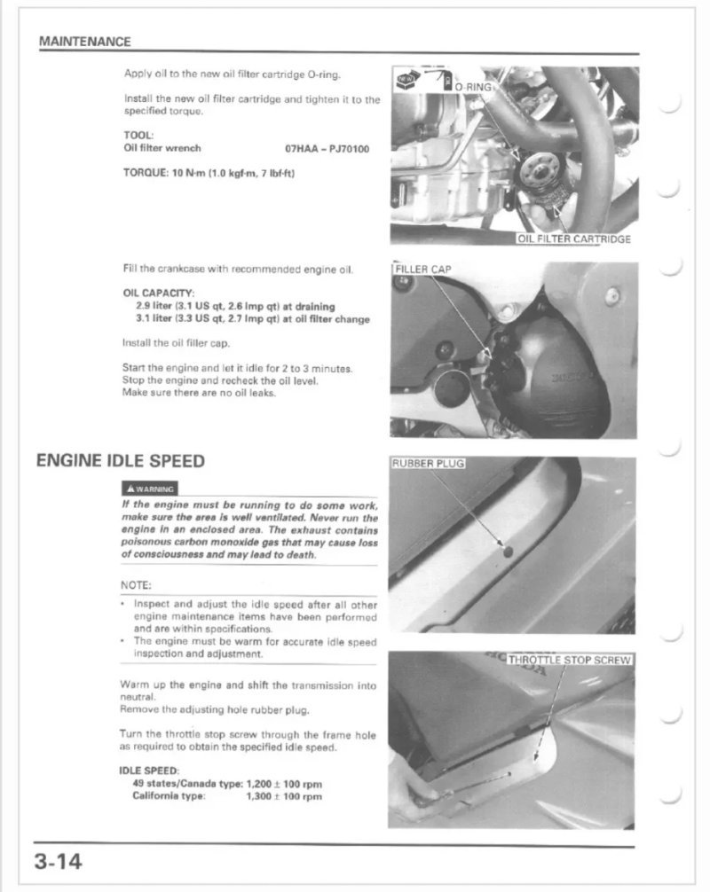 Manual de Taller Honda VFR800FI 1998-2001 - Imagen 3