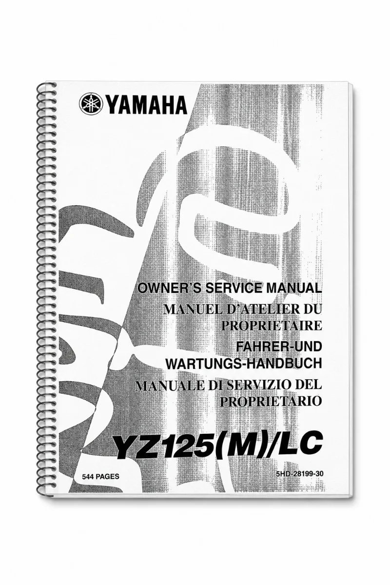 Manual de Taller Yamaha YZ125(M)/LC 1999