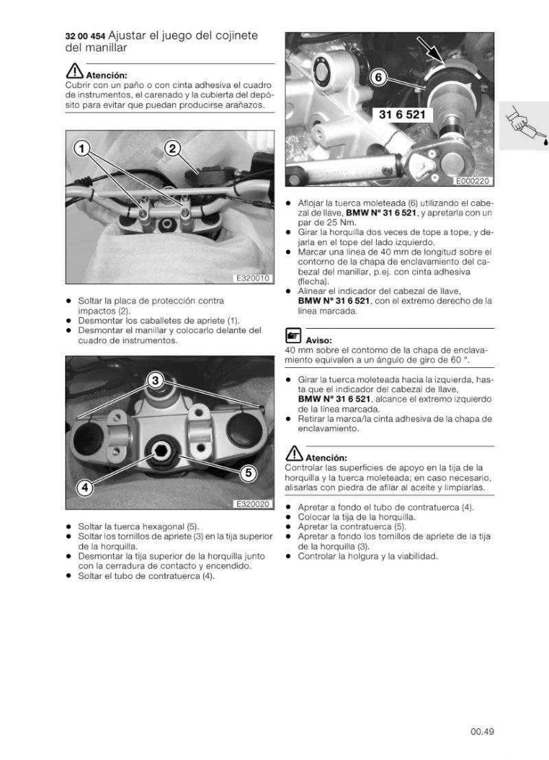 Manual de Taller BMW F 650 GS/GS Dakar 2001 - Imagen 3