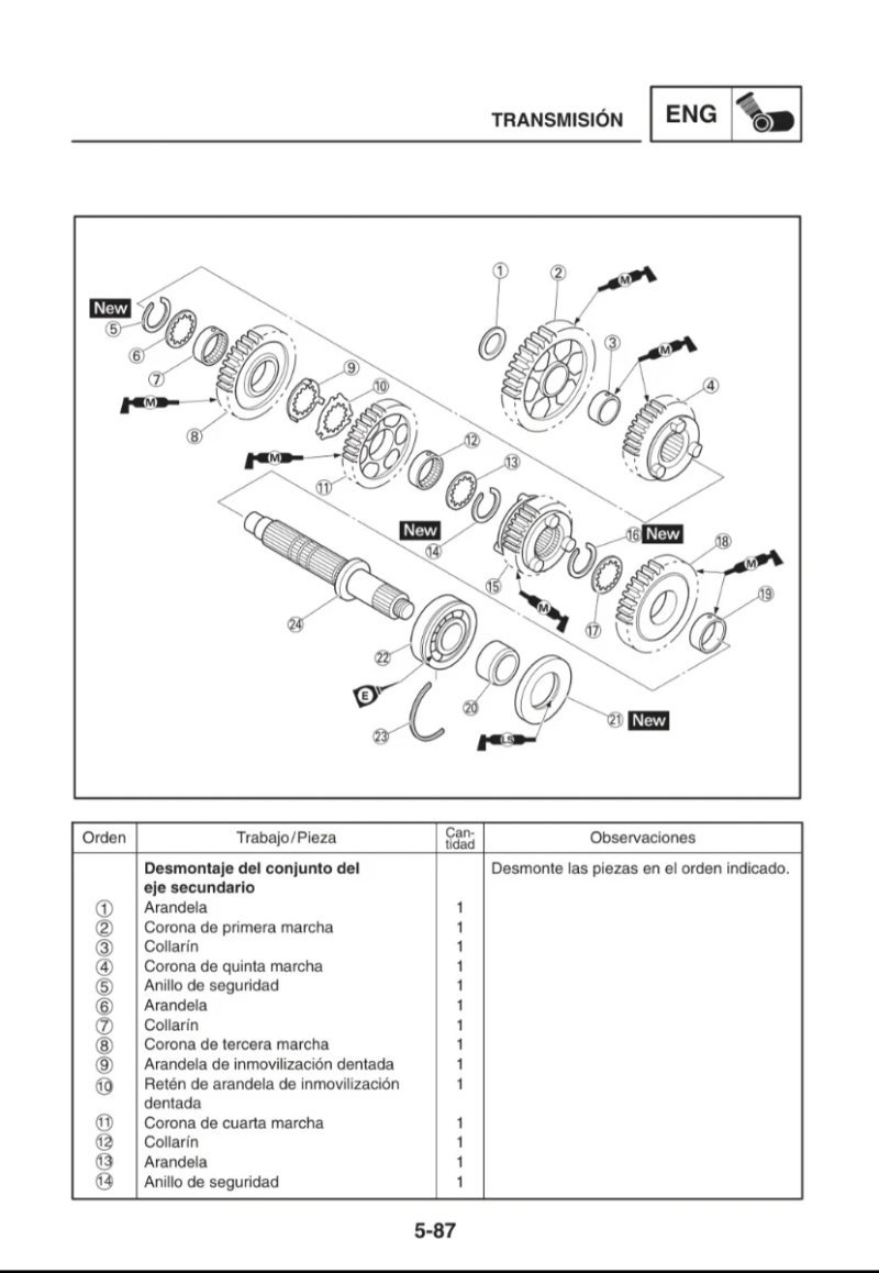 Manual de Taller Yamaha YZF-R6(R) 2003 - Imagen 3