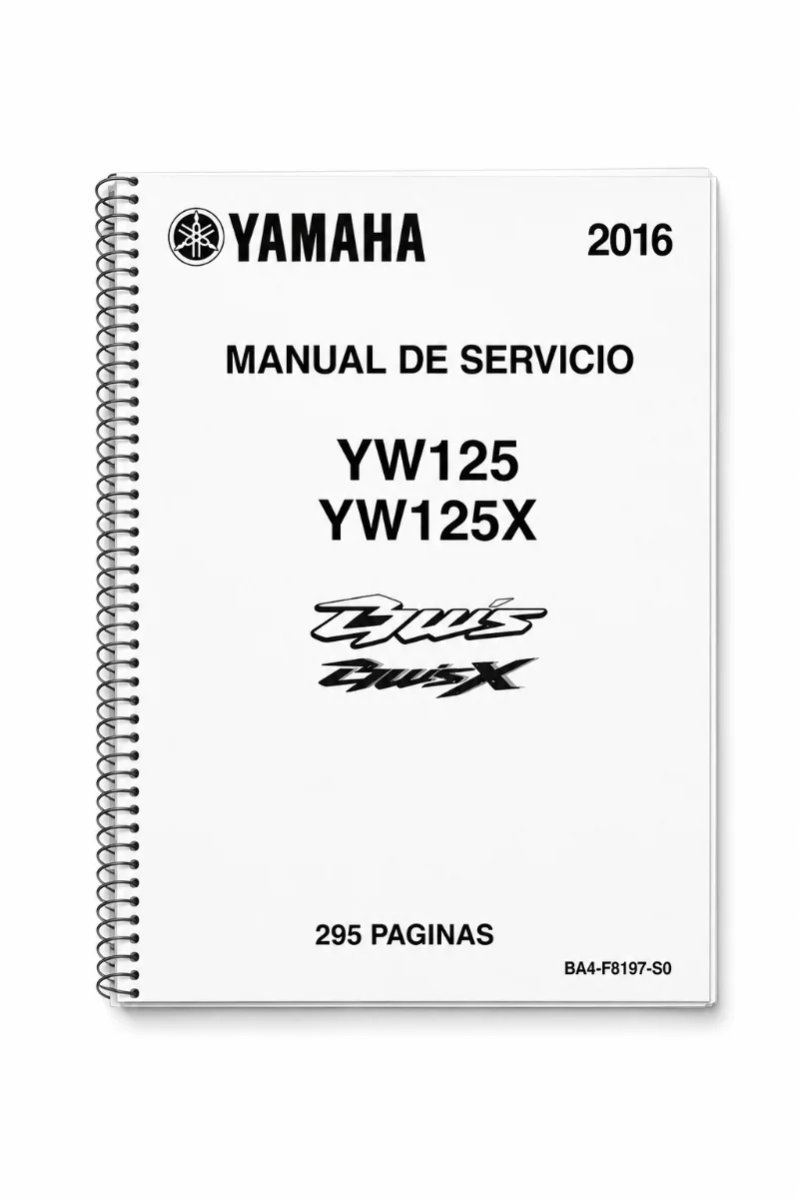 Manual de Taller Yamaha YW125 YW125X 2016
