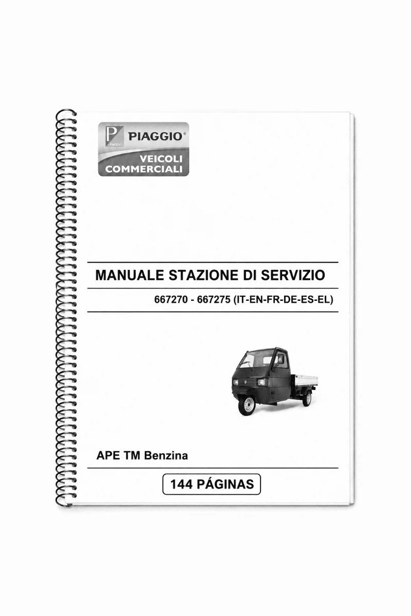 Manual de Taller Vespa S