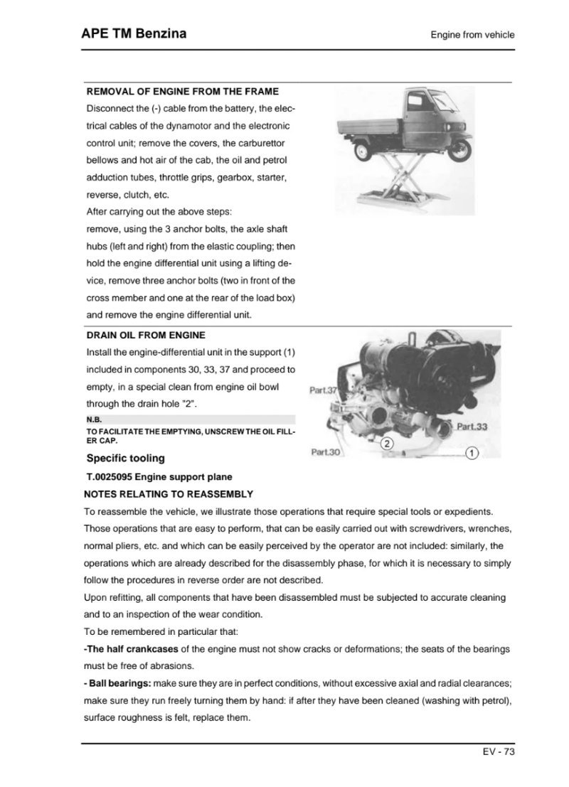Manual de Taller Vespa S - Imagen 4