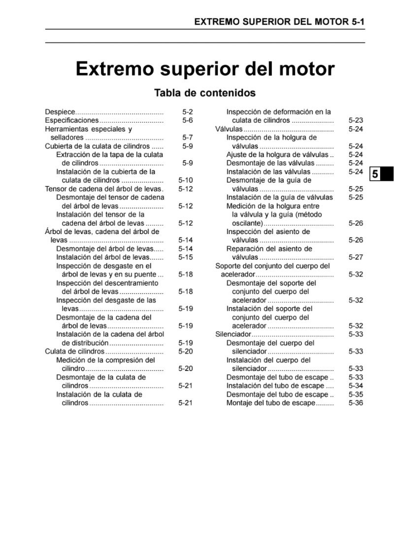 Manual de Taller Kawasaki ZX 1000YH 2017 - Imagen 2