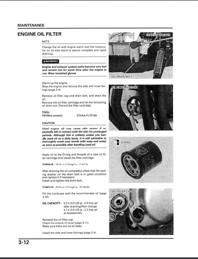 Manual de Taller Honda CBR600F4 1999-2000 - Imagen 3
