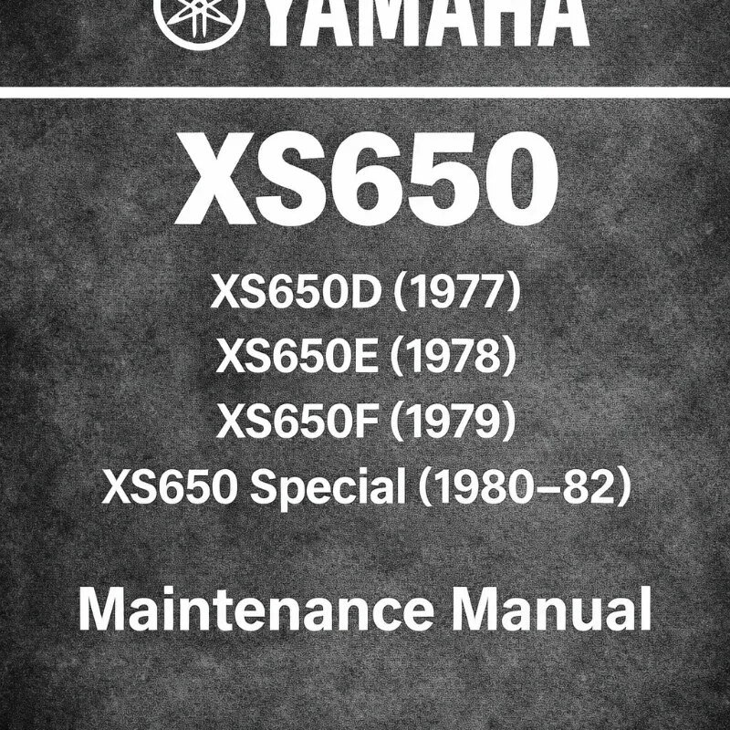 Manual Mantenimiento Yamaha XS650 (1977-1982)
