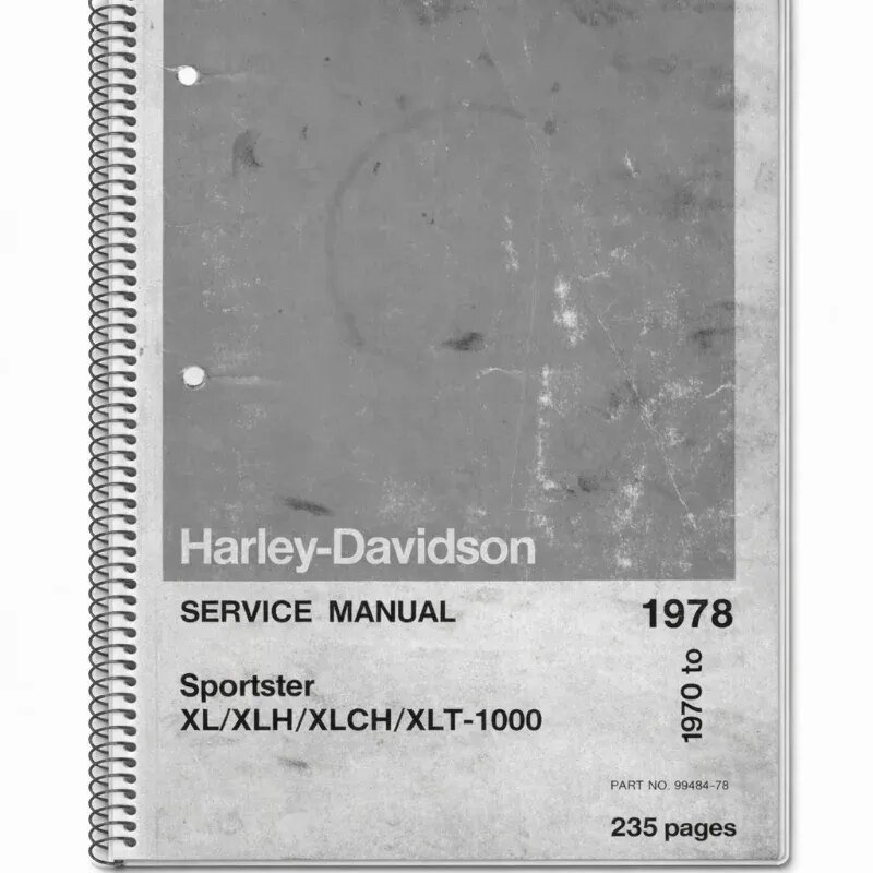 Manual Taller Harley Davidson Sportster XL/XLH/XLC