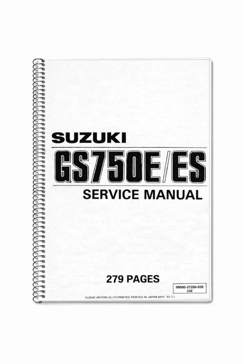 Manual de Taller Suzuki GS750E/ES (1983)
