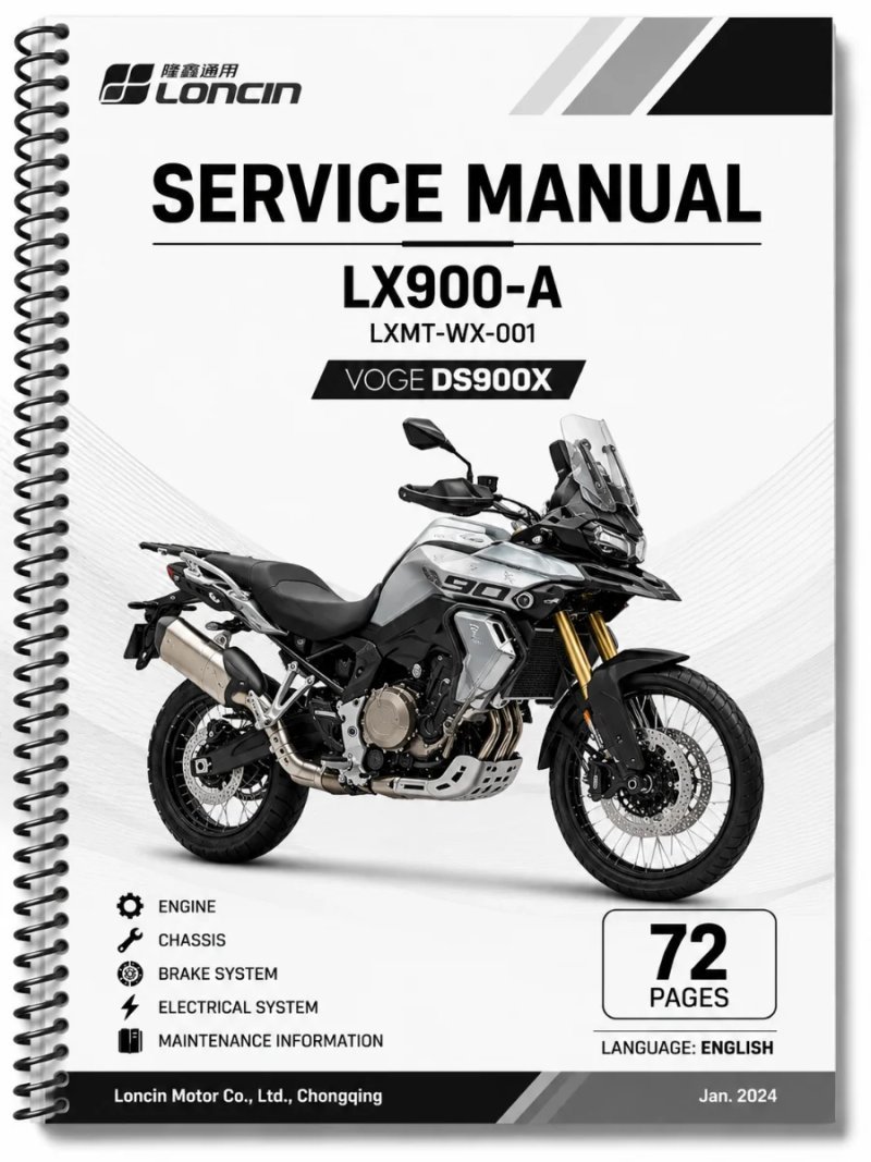 Manual de Taller Loncin LX900-A Voge DS900X