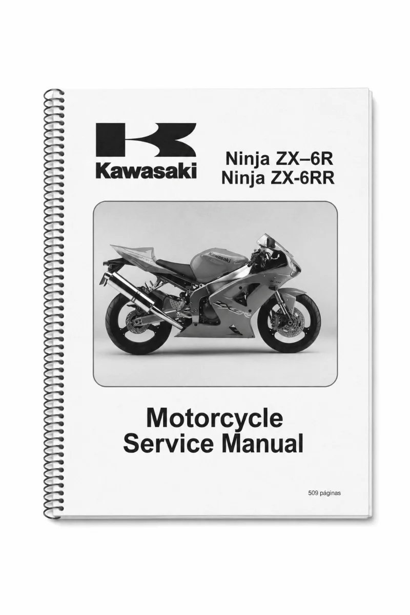 Manual de Taller Kawasaki Ninja ZX–6R/ZX-6RR 2003